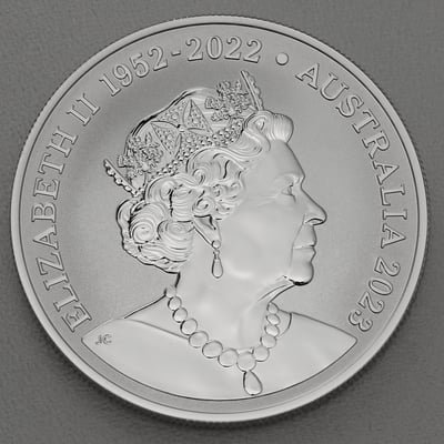 Silbermünze 1oz "Känguru" 2023 Mob of Thirty Royal Australian Mint (Australien) - Miniaturansicht 2