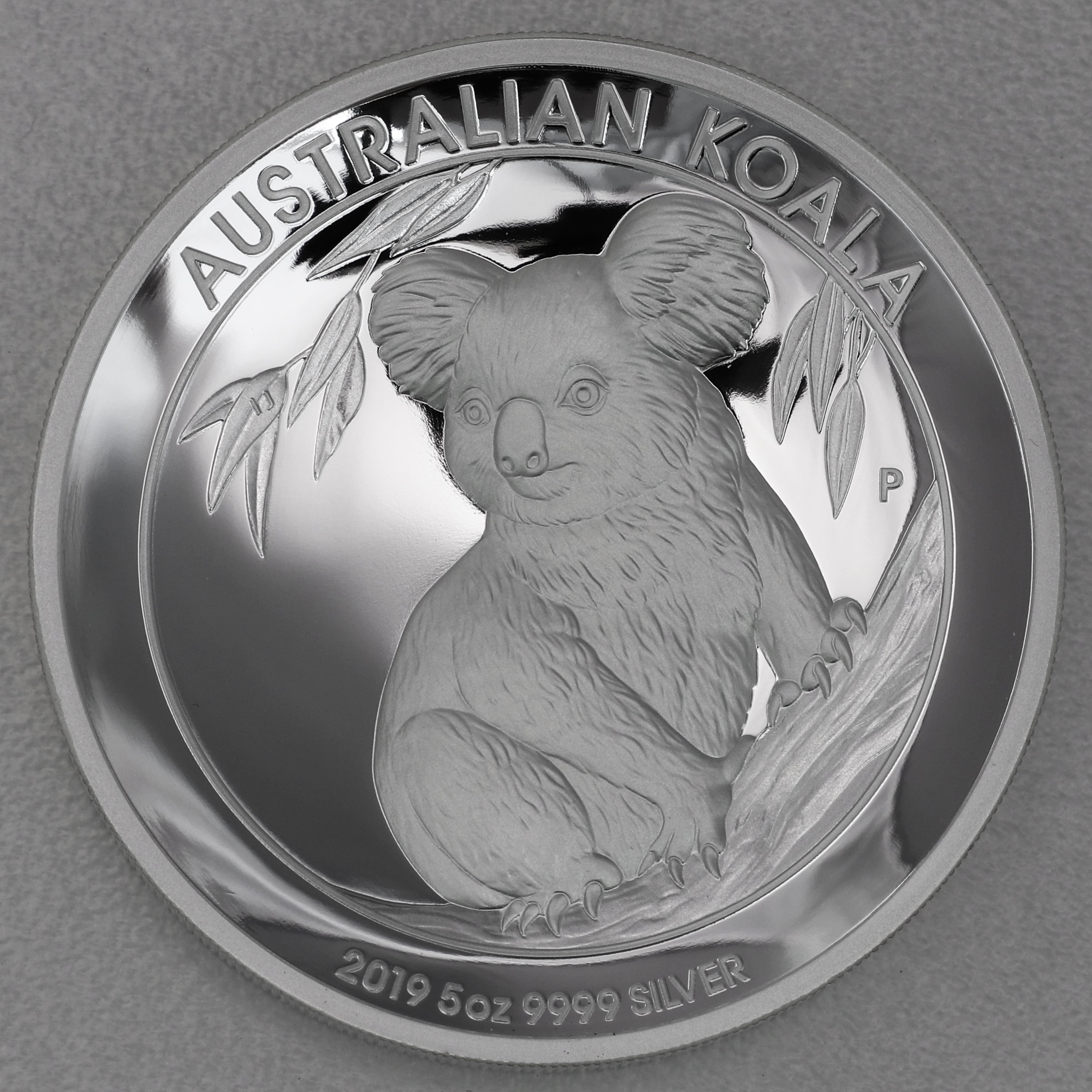Silbermünze 5oz "Koala" 2019 (PP/HR) (Australien) - Hauptansicht