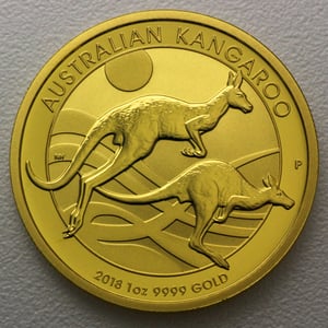 Goldmünze 1oz "Känguru" 2018 (Australien) - Hauptansicht