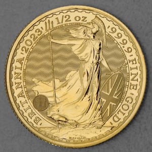Goldmünzen 2 x 1/2oz "Britannia" 2023 Set – Mother & Son (Großbritannien) - Miniaturansicht 7