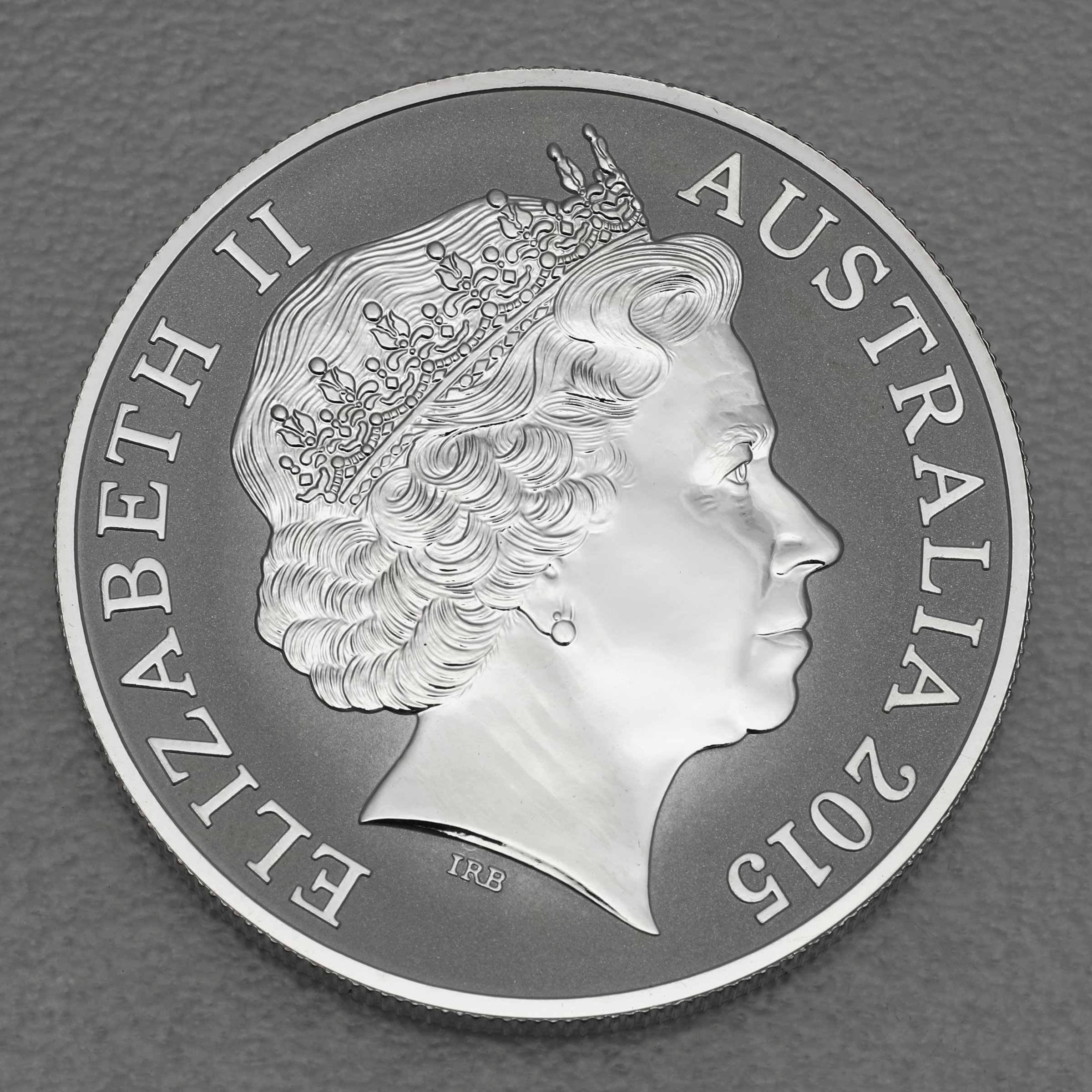 Silbermünze 1oz "Krokodil-Agro Junior" 2015 Australian Saltwater Crocodiles (Australien) - Detailansicht 1