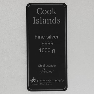 Münzbarren "Cook Islands" 20x 1kg (Masterbox) "New Generation" - Miniaturansicht 4