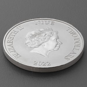 Silbermünze 1oz "Donald Duck" 2022 Disney – Merry Christmas 19% (Niue) - Miniaturansicht 4