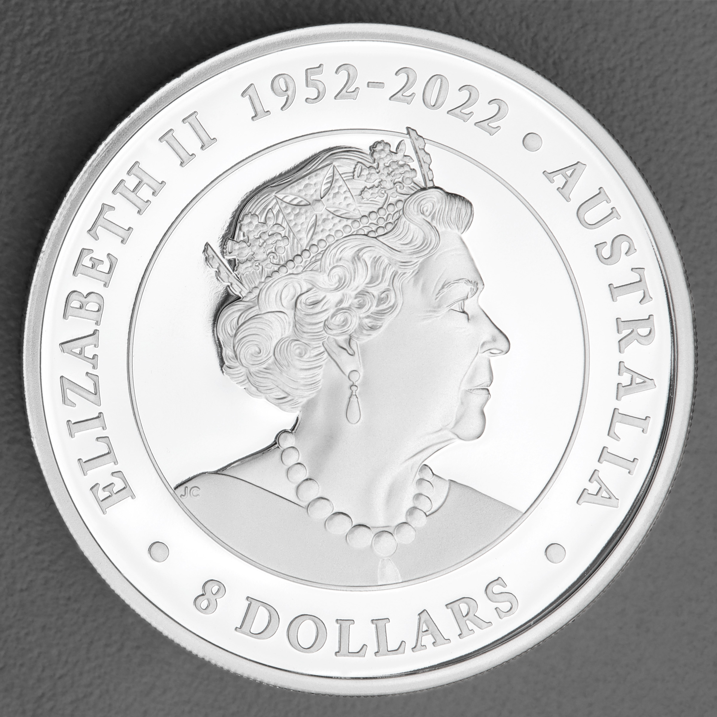 Silbermünze 5oz "Kookaburra" 2023 (Incused) (Australien) - Detailansicht 1