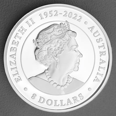 Silbermünze 5oz "Kookaburra" 2023 (Incused) (Australien) - Miniaturansicht 2
