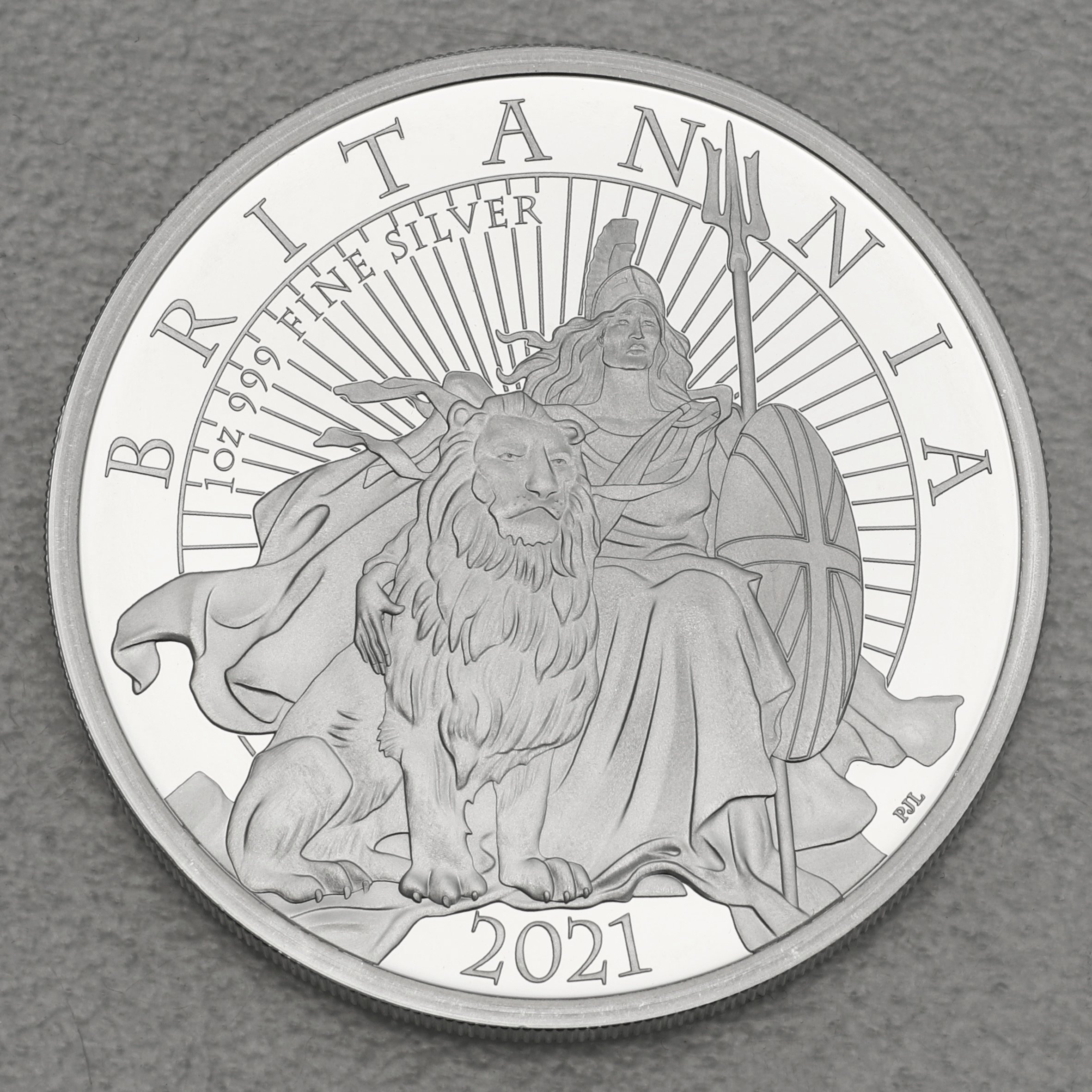 Silbermünze 1oz "Britannia" 2021 (PP) (Großbritannien) - Hauptansicht