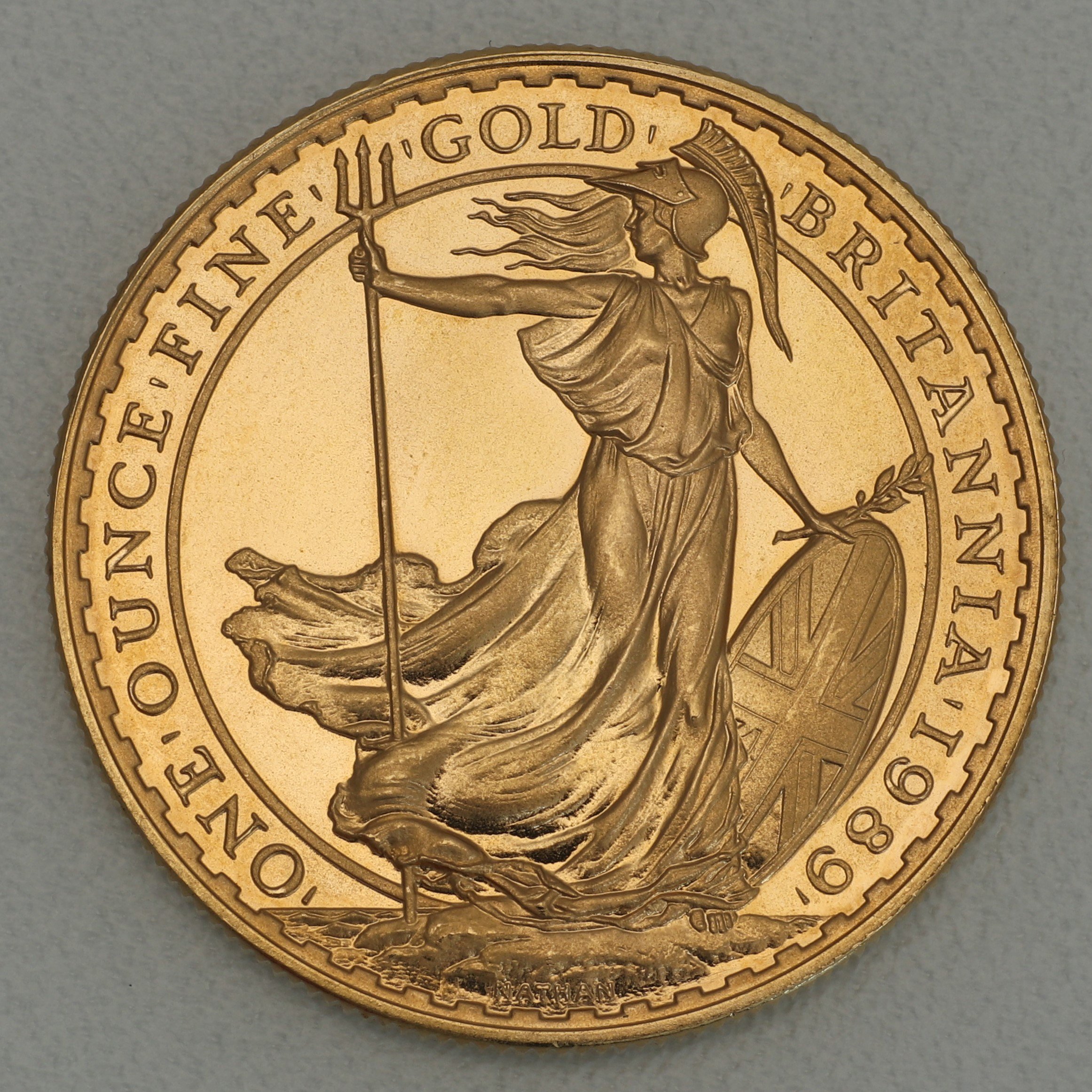 Goldmünze 1oz "Britannia" 1989 (Großbritannien) - Hauptansicht
