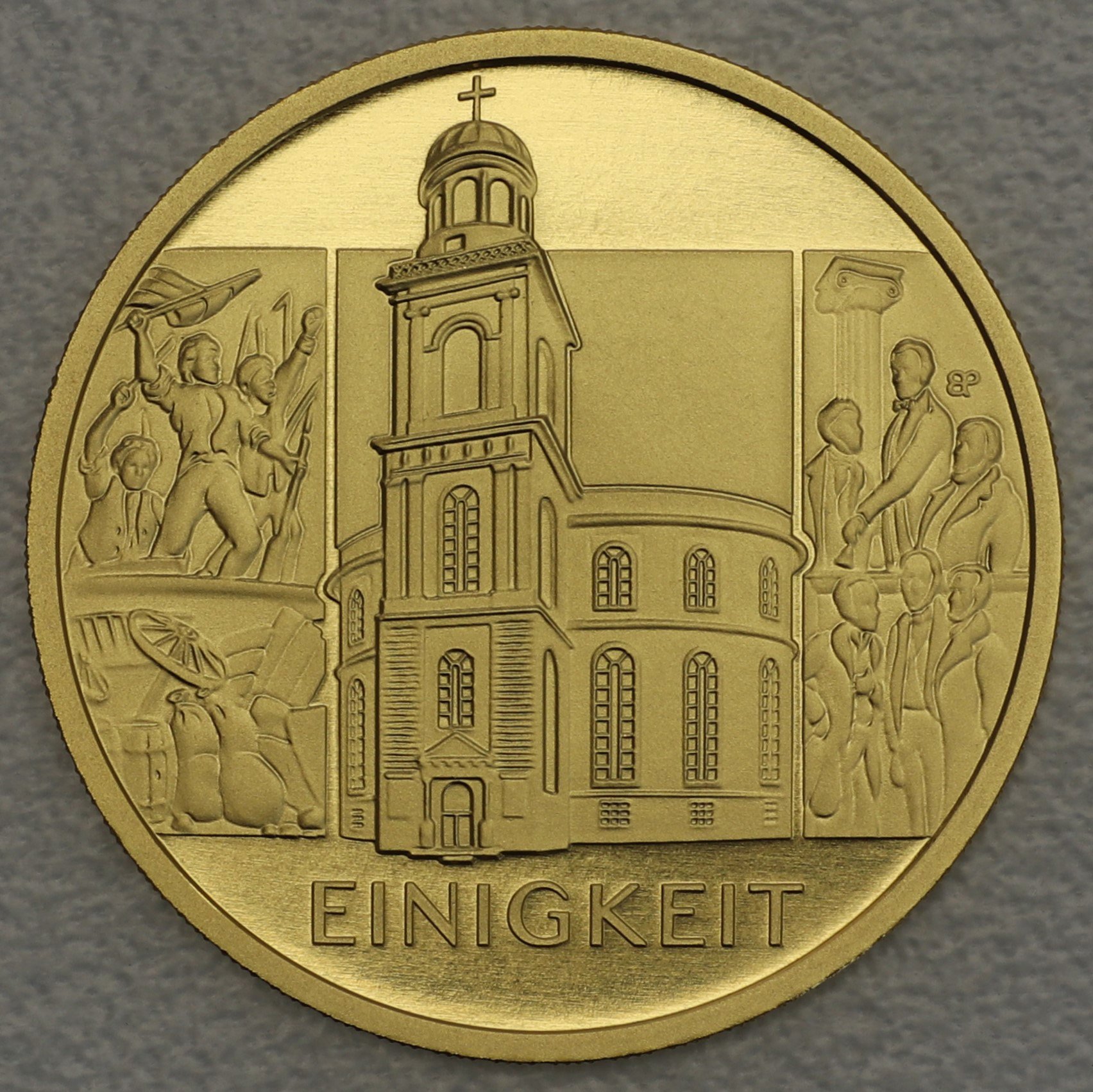 Goldmünze 100 Euro "Einigkeit" 2020 Säulen der Demokratie (Deutschland) - Hauptansicht