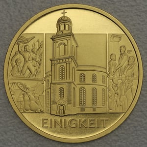 Goldmünze 100 Euro "Einigkeit" 2020 Säulen der Demokratie (Deutschland) - Hauptansicht