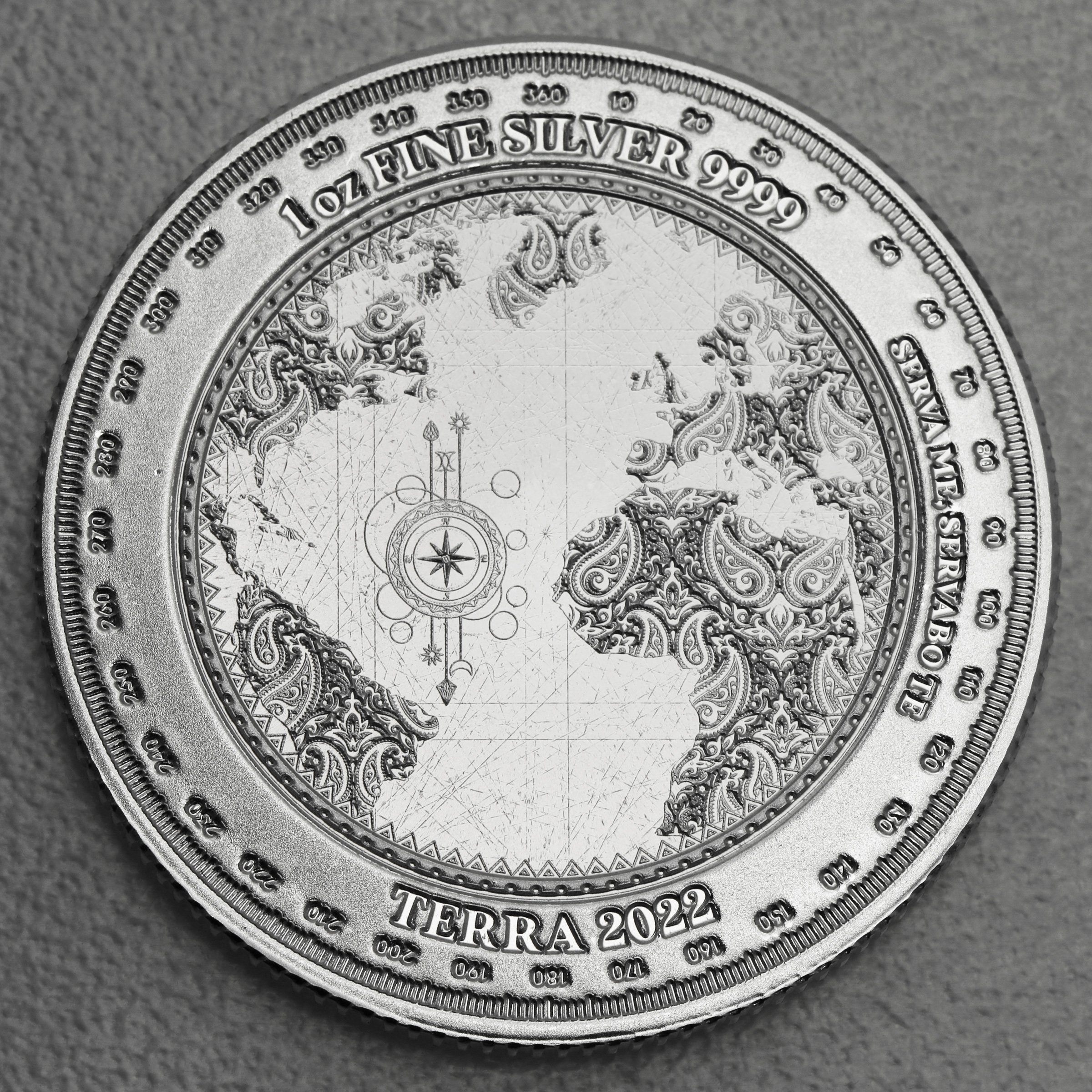 Silbermünze 1oz "Terra" 2022 (Tokelau) - Hauptansicht