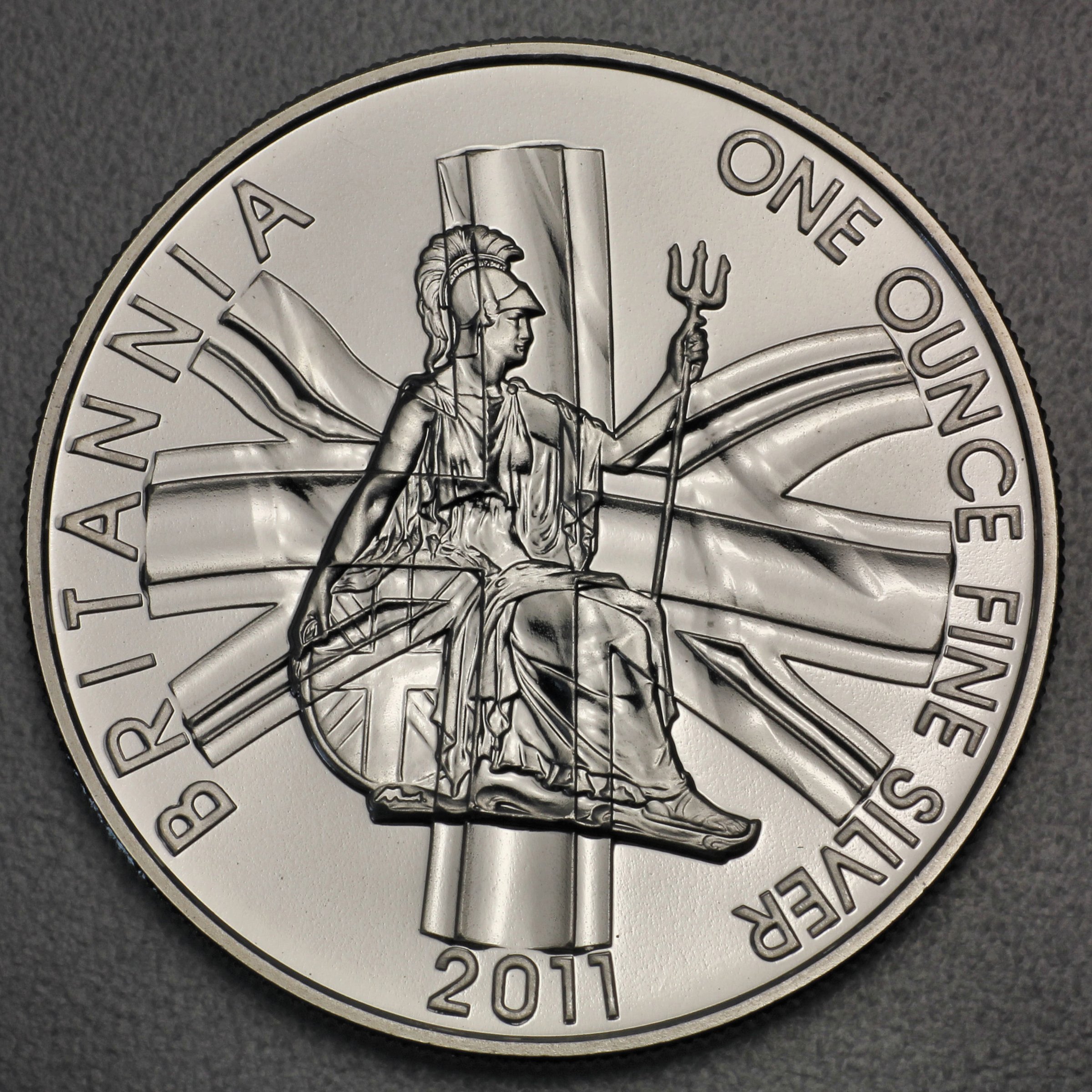 Silbermünze 1oz "Britannia" 2011 (Großbritannien) - Hauptansicht
