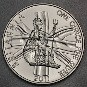 Silbermünze 1oz "Britannia" 2011 (Großbritannien) - Hauptansicht