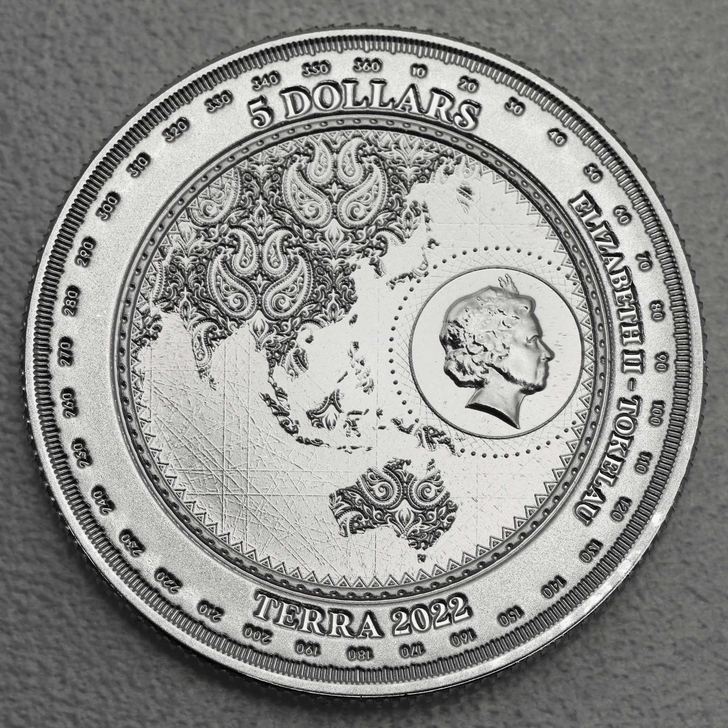 Silbermünze 1oz "Terra" 2022 (Tokelau) - Detailansicht 1