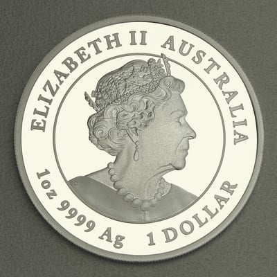 Silbermünze 1oz "Maus" 2020 (PP) Lunar III – Year of the Mouse (Australien) - Miniaturansicht 2