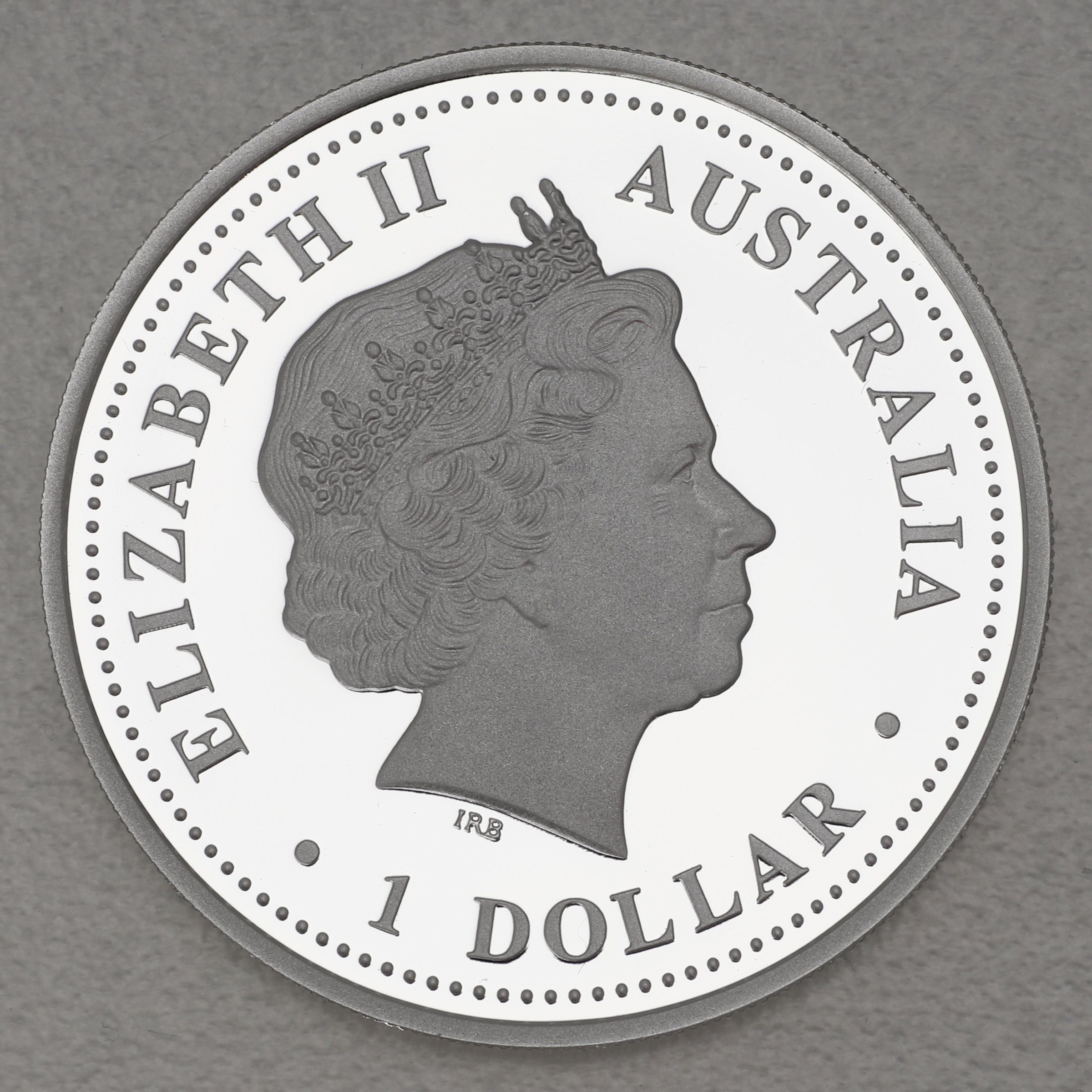 Silbermünze 1oz "Humpback Whale 2008" Australian Antarctic Territory Serie - Detailansicht 1