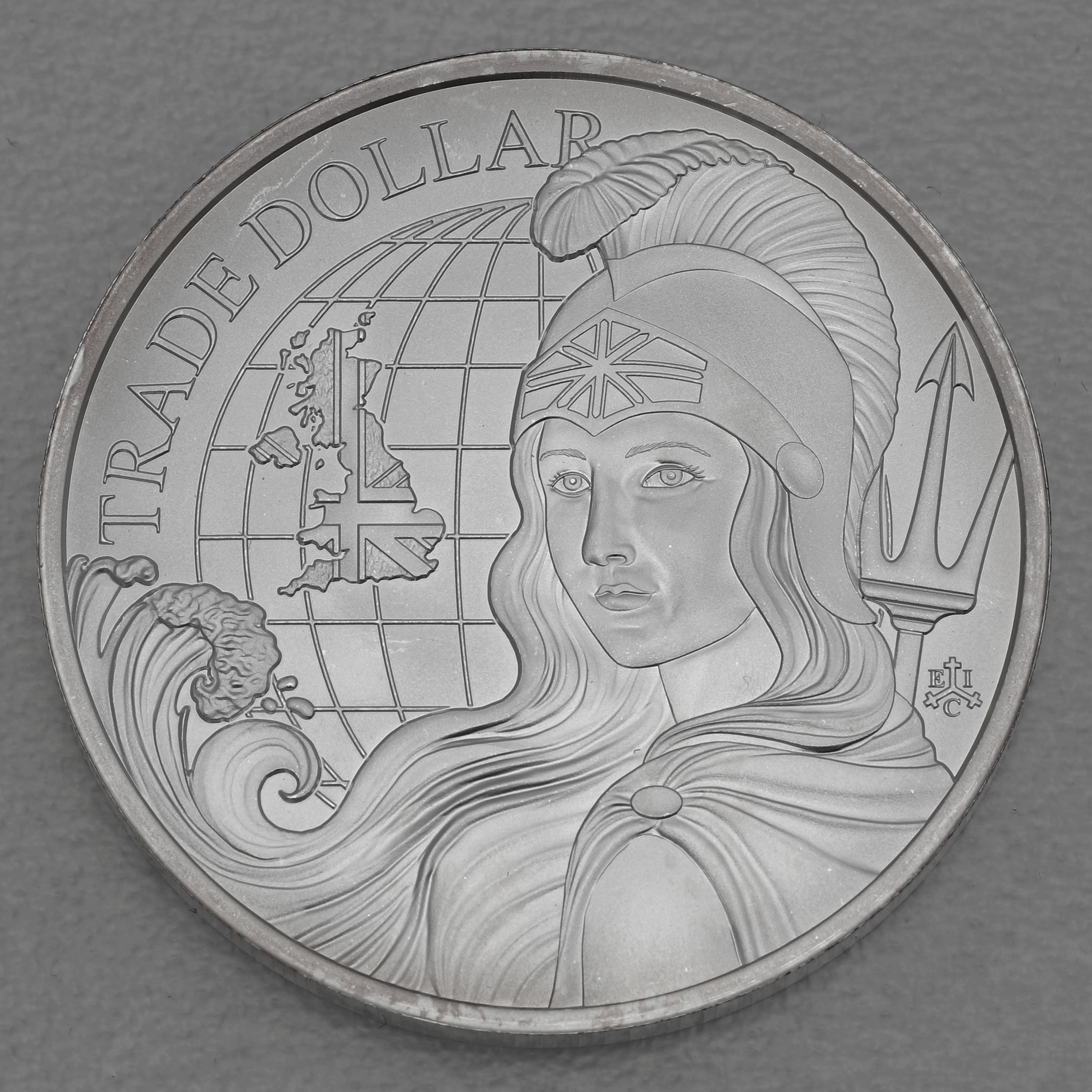 Silbermünze 1oz "British Trade Dollar" 2022 Modern Trade Dollar (St. Helena) - Hauptansicht