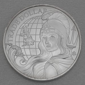 Silbermünze 1oz "British Trade Dollar" 2022 Modern Trade Dollar (St. Helena) - Hauptansicht