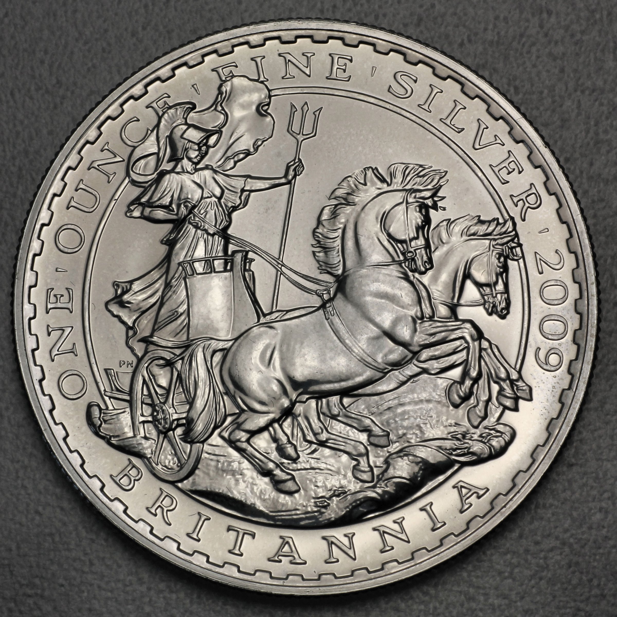 Silbermünze 1oz "Britannia" 2009 (Großbritannien) - Hauptansicht