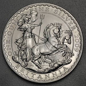 Silbermünze 1oz "Britannia" 2009 (Großbritannien) - Hauptansicht