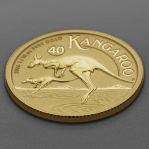 Goldmünze 1/10oz "Känguru" aktueller Jahrgang (Australien) - Miniaturansicht 3