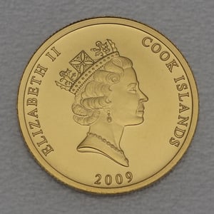 Goldmünze 1/4oz "Bounty" 2009 (Cook Islands) - Miniaturansicht 2