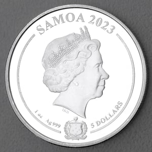 Silbermünze 1oz "Road Runner" 2023 Looney Tunes 19% (Samoa) - Miniaturansicht 2