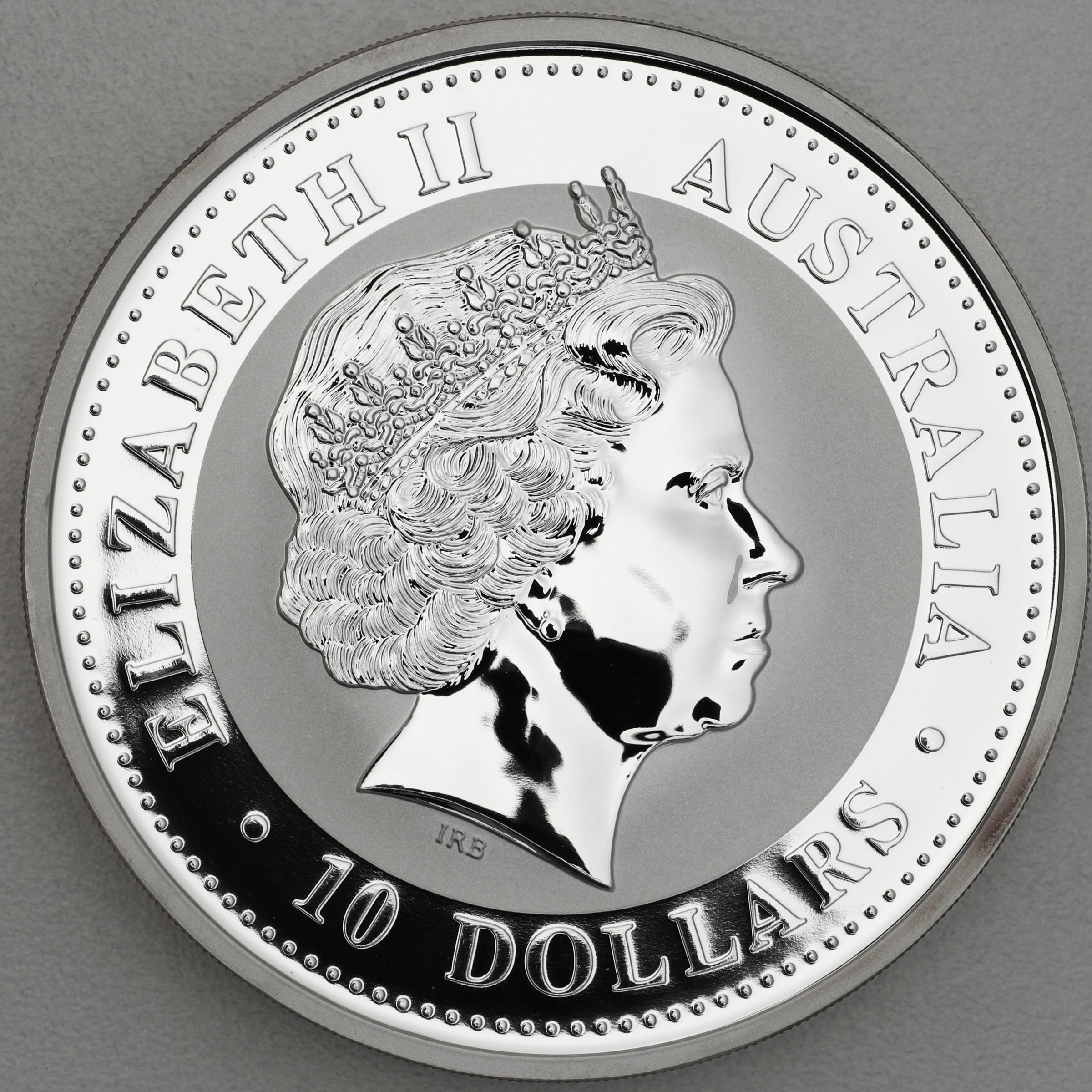 Silbermünze 10oz "Hund" 2006 Lunar I – Year of the Dog (Australien) - Detailansicht 1