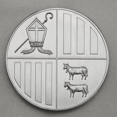 Silbermünze 1kg "Andorra Eagle" 2010 (Andorra) - Miniaturansicht 2