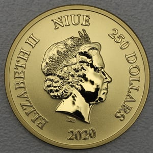 Goldmünze 1oz "Mickey Mouse Christmas" 2020 Disney (Niue) - Miniaturansicht 2