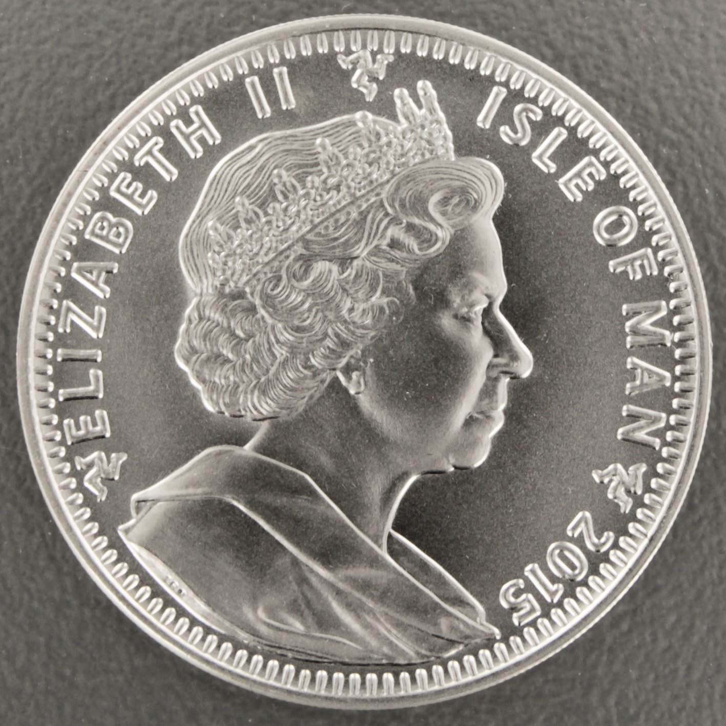 Silbermünze 1oz "Isle of Man - Angel" 2015 (Isle of Man) - Detailansicht 1