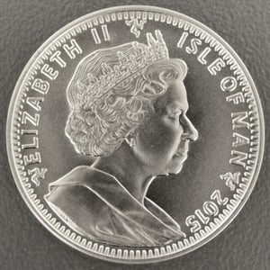 Silbermünze 1oz "Isle of Man - Angel" 2015 (Isle of Man) - Miniaturansicht 2