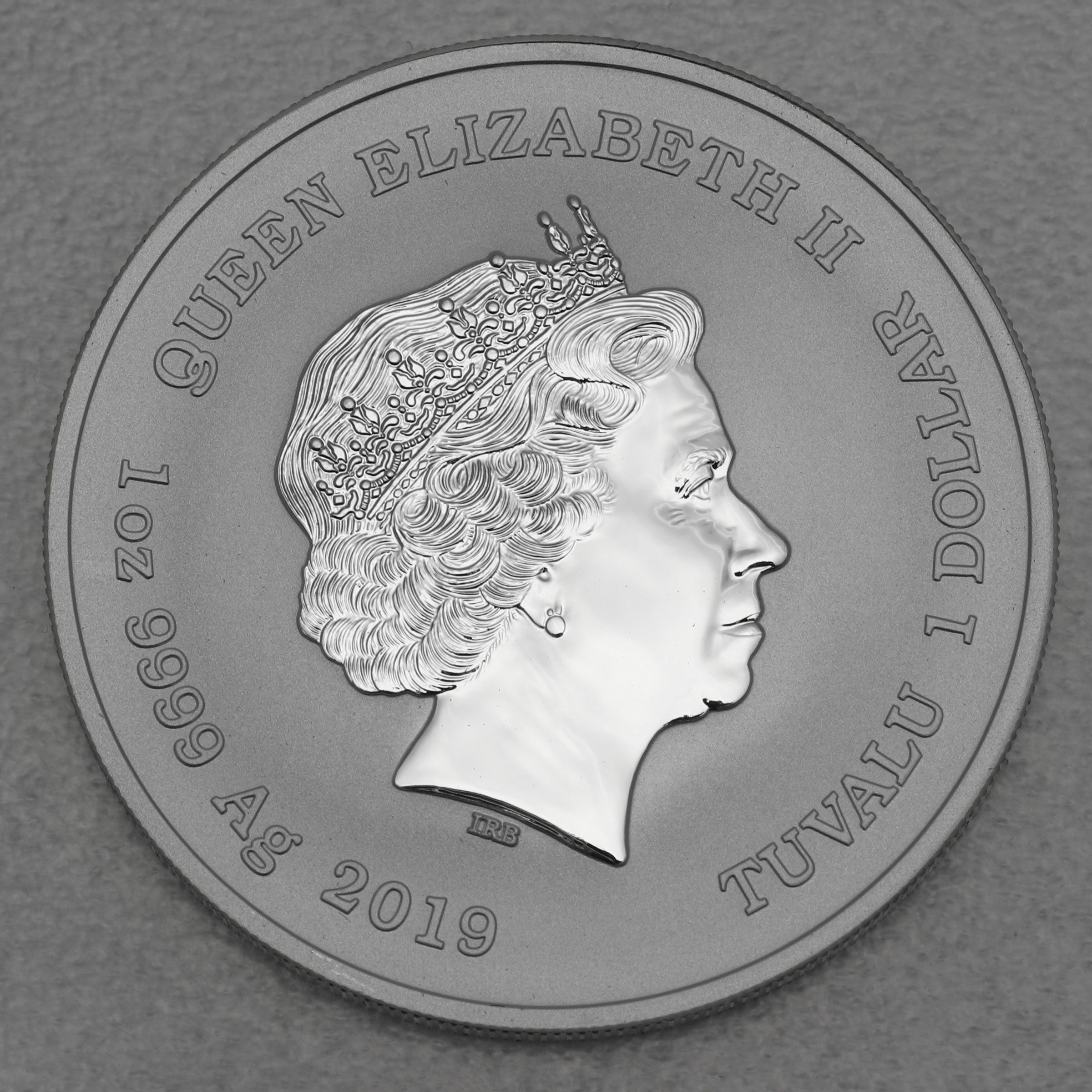 Silbermünze 1oz "Anne s Revenge - Blackbeard" 2019 Black Flag Serie (Tuvalu) - Detailansicht 1