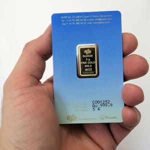 Goldbarren 5g PAMP "Buddha" - Miniaturansicht 3