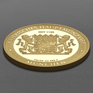 Gold 1/10oz "Schloss Neuschwanstein" 2026 Bayern Thaler (Deutschland) - Miniaturansicht 4
