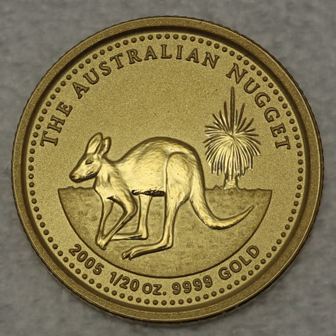Goldmünze 1/20oz "Känguru" 2005 Australian Nugget (Australien) - Hauptansicht