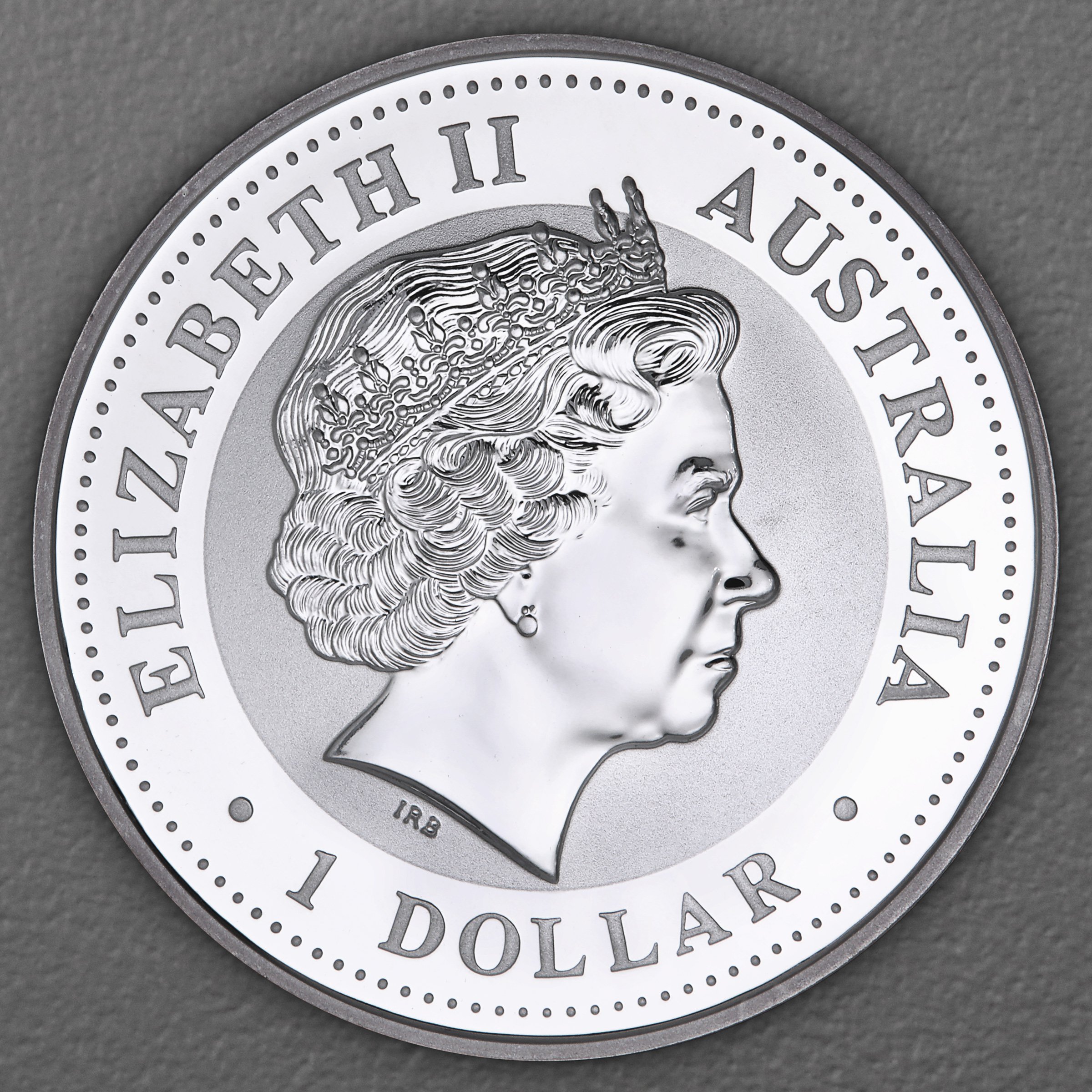 Silbermünze 1oz "Kookaburra" 1999 diff. (Australien) - Detailansicht 1