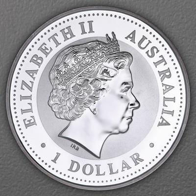 Silbermünze 1oz "Kookaburra" 1999 diff. (Australien) - Miniaturansicht 2