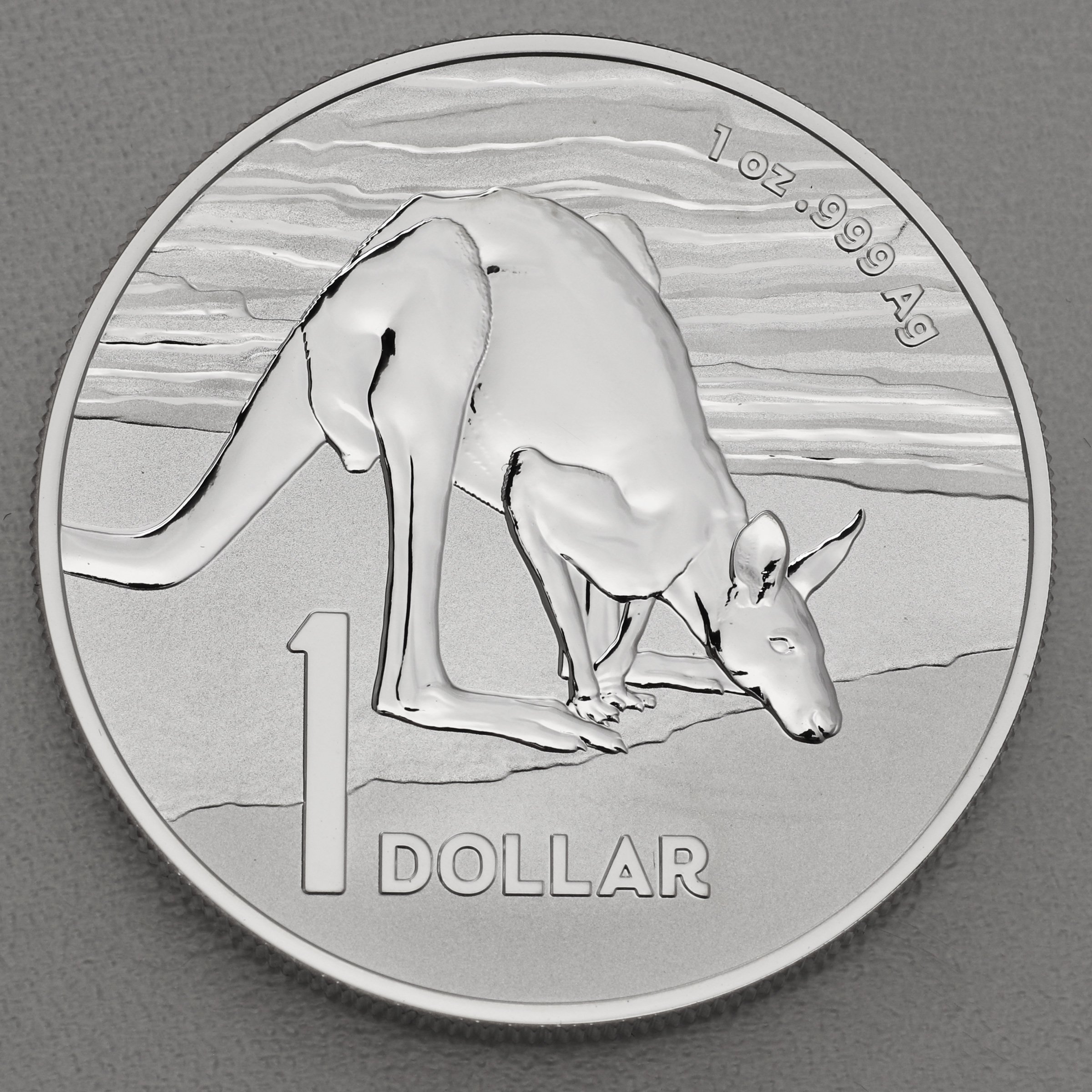 Silbermünze 1oz "Känguru" 2024 Desert Life - Royal Australian Mint (Australien) - Hauptansicht