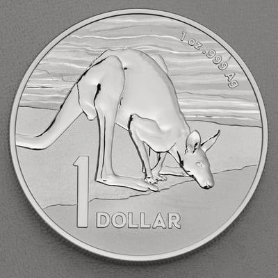 Silbermünze 1oz "Känguru" 2024 Desert Life - Royal Australian Mint (Australien) - Hauptansicht
