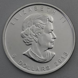 Silbermünze 1oz "Antilope" 2013 Wildlife Canada (Kanada) - Miniaturansicht 2