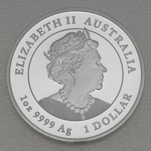 Silbermünze 1oz "Maus" 2020 (koloriert) Lunar III – Year of the Mouse (Australien) - Miniaturansicht 2