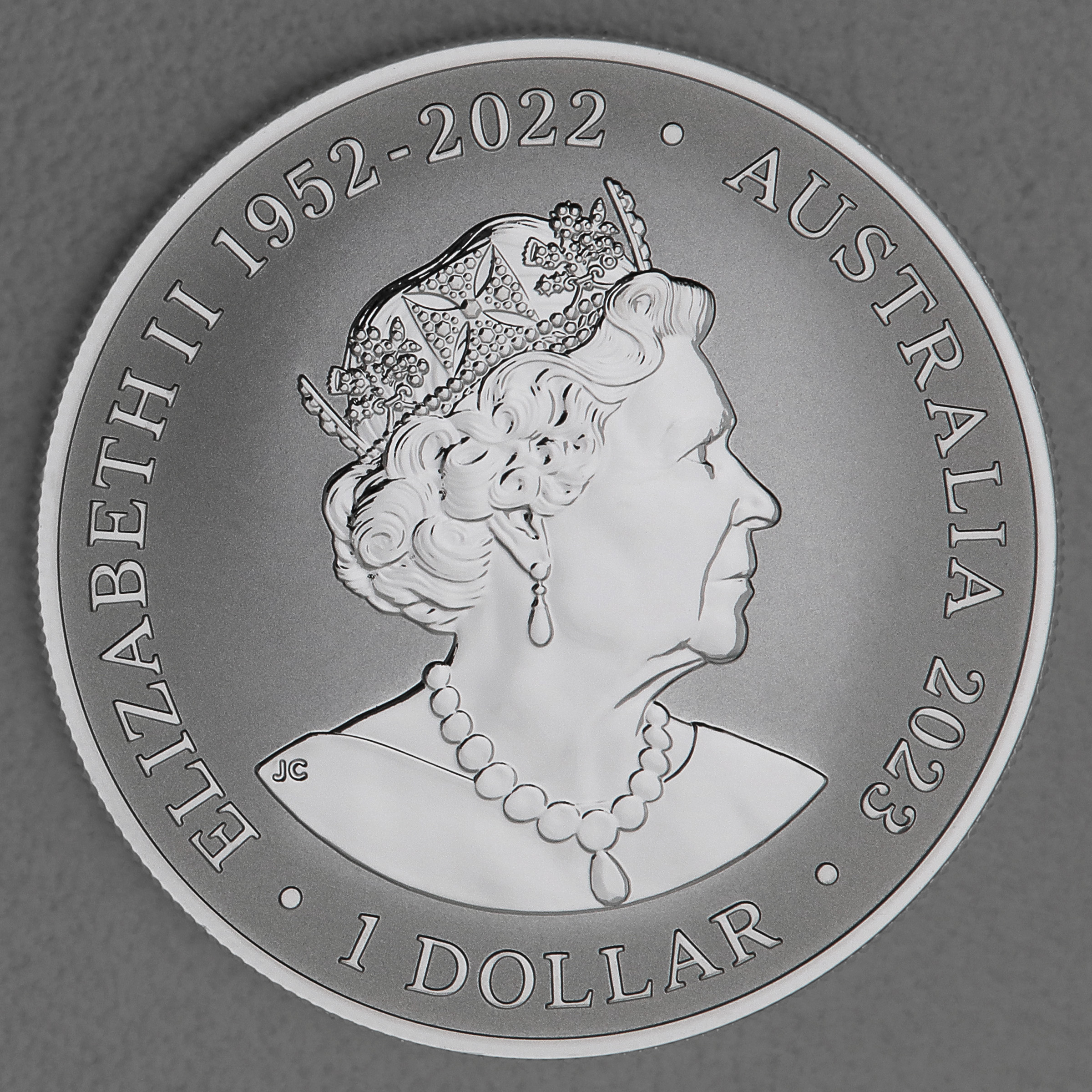 Silbermünze 1oz "Südliches Breitmaulnashorn" 2023 Australia Zoo 19% (Australien) - Detailansicht 1