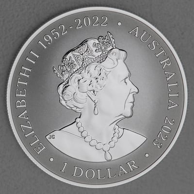 Silbermünze 1oz "Südliches Breitmaulnashorn" 2023 Australia Zoo 19% (Australien) - Miniaturansicht 2
