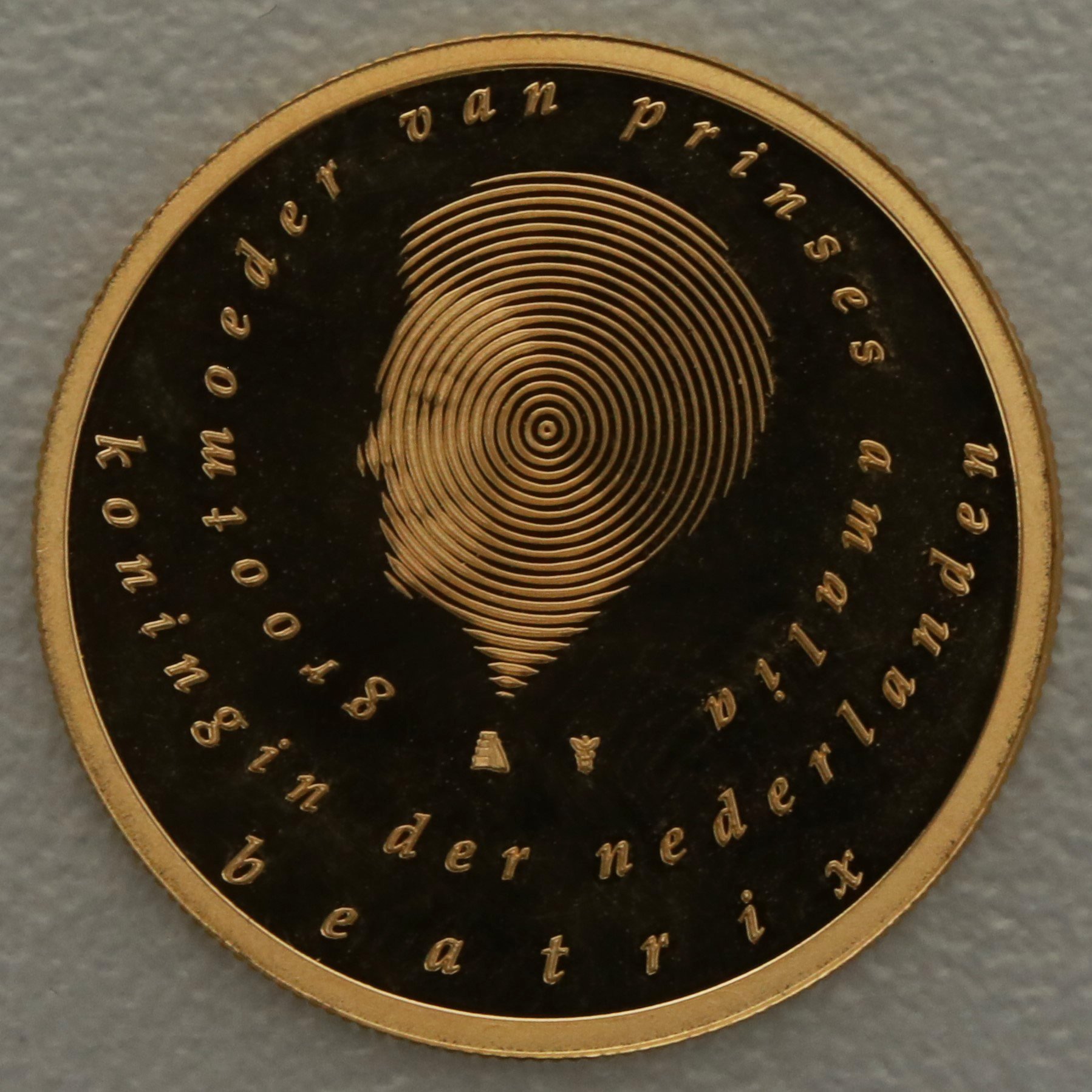 Goldmünze 50 Euro "Catherina-Amalia" 2004 (Niederlande) - Detailansicht 1