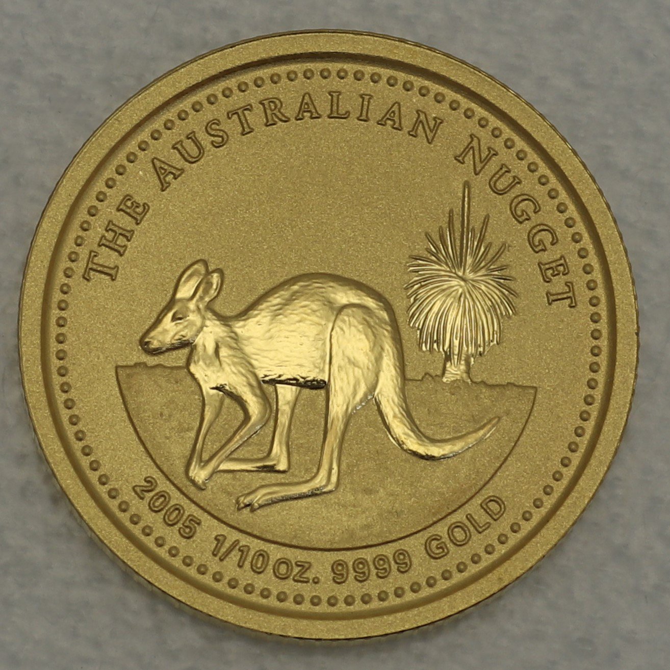 Goldmünze 1/10oz "Känguru" 2005 Australian Nugget (Australien) - Hauptansicht