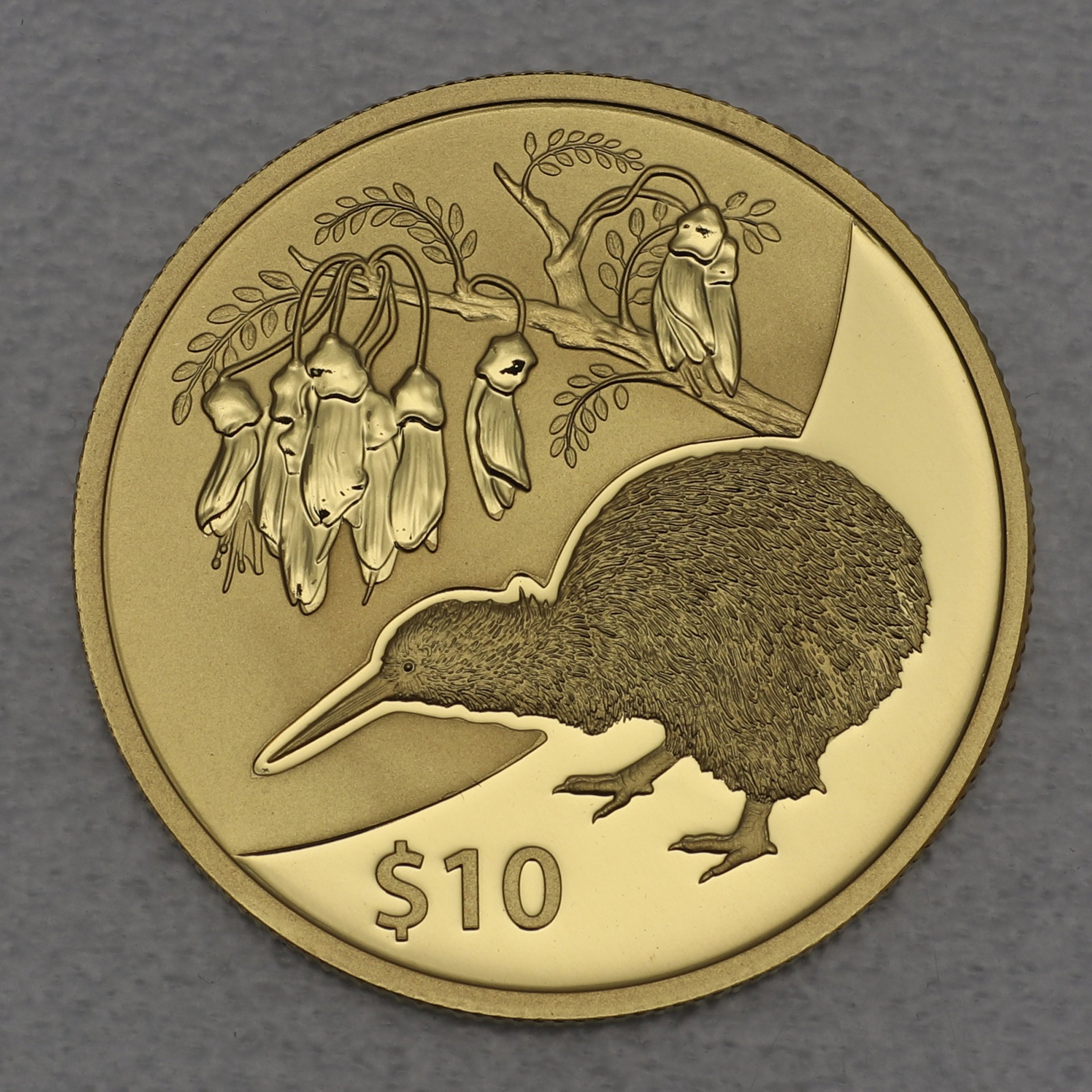 Goldmünze 1/4oz "Kiwi" 2012 Treasures of New Zealand (Neuseeland) - Hauptansicht