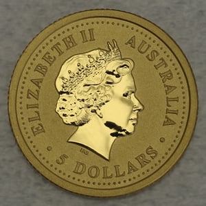 Goldmünze 1/20oz "Känguru" 2003 Australian Nugget (Australien) - Miniaturansicht 2