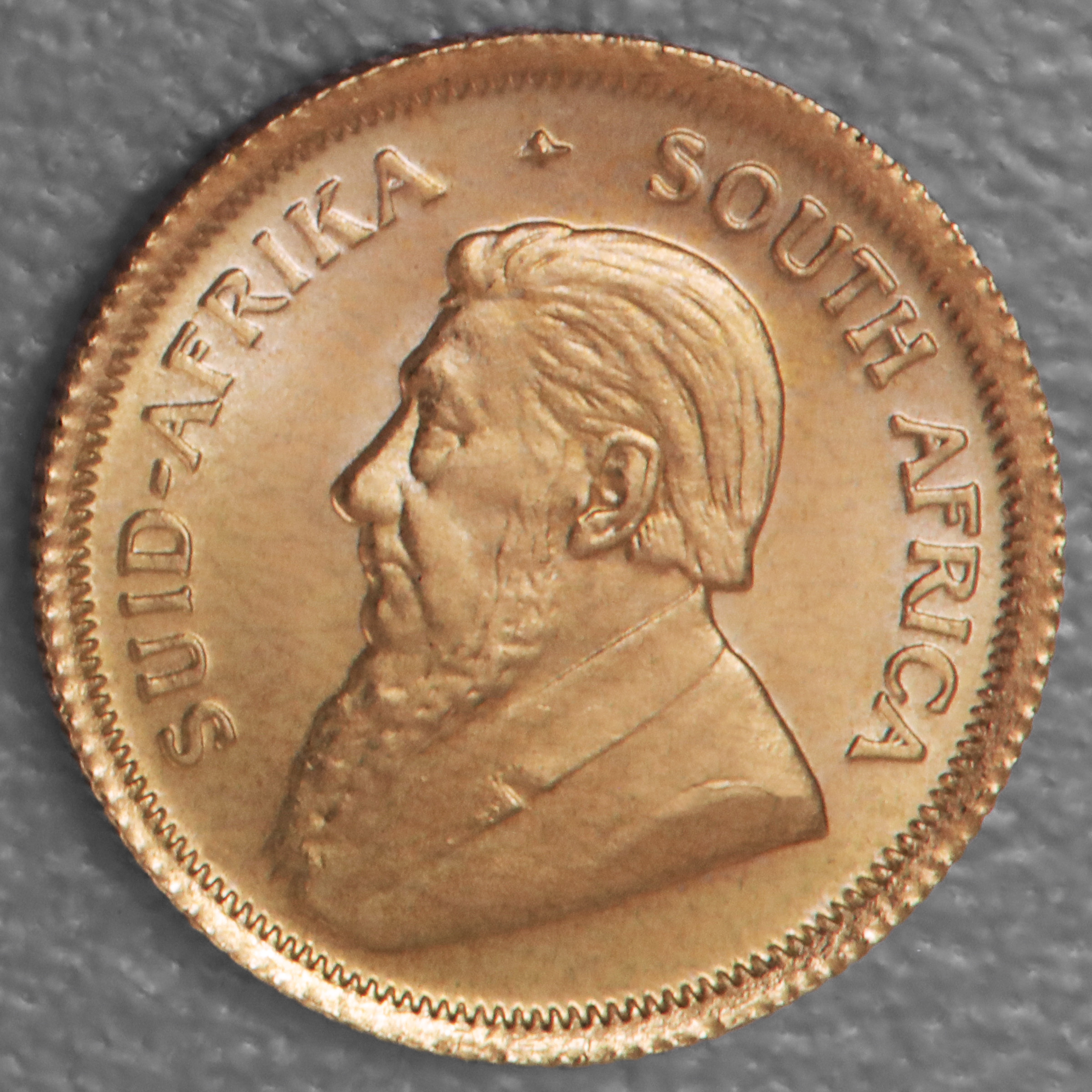 Goldmünze 1/10oz "Krügerrand" 2004 (Südafrika) - Detailansicht 1