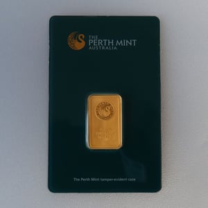 Goldbarren 10g THE PERTH MINT "Känguru" - Hauptansicht