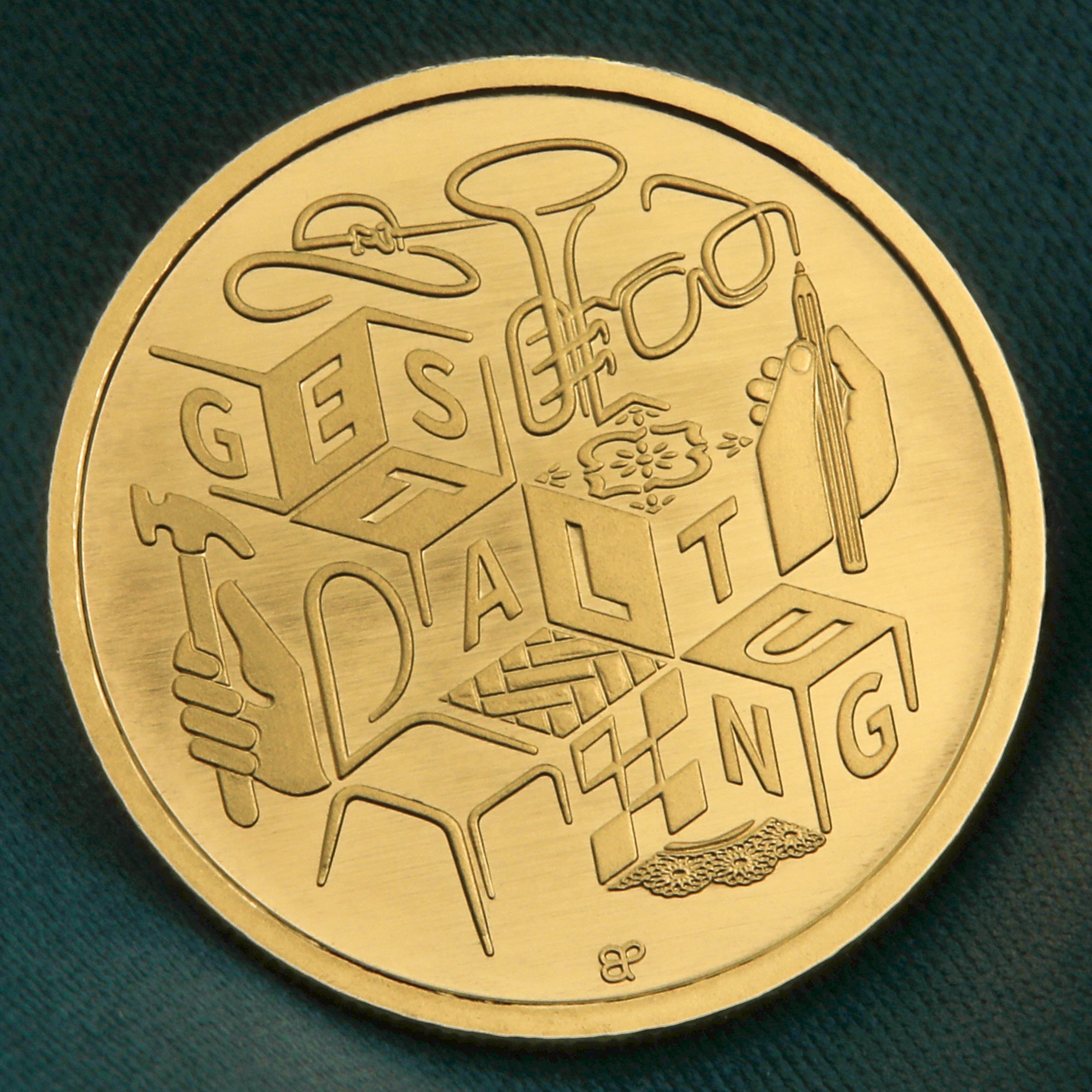 Goldmünze 50 Euro "Gestaltung" 2026 Deutsches Handwerk (Deutschland) - Detailansicht 5